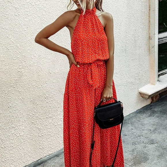 NEW!!! PrettyGarden Holter Dress - Picture 1 of 9